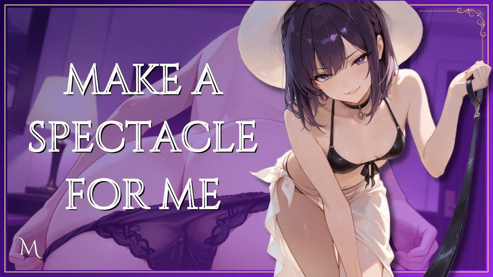 Victoria turns a cruise in a treasure hunt for her pet - Femdom Humiliation JOI posted by TheManorJOI