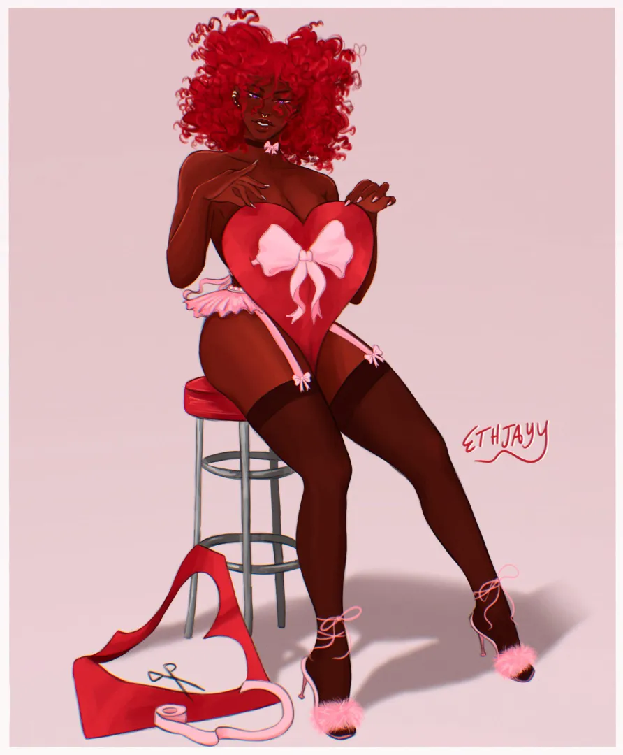 [w] Handmade Valentine's Day card (Ethjayy) posted by x-LeananSidhe-x