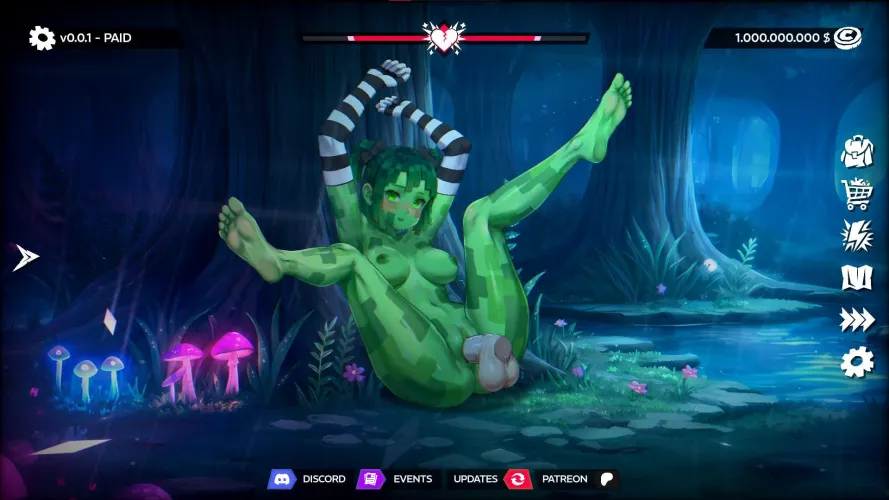 WaifuFactory v0.1.0 - is a small NSFW RPG simulator by Wladeek