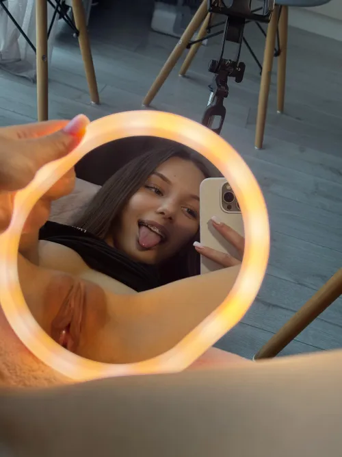 Waiting for you to give me your warm load by zizozerna