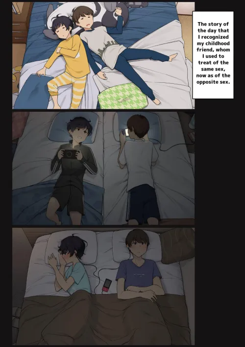 [Wakamatsu] My best friend ever! / My best friend is a girl, she's so cool! / Ugh, should I really hang around a girl...? / my childhood friend is sexy AF by _THATS_NICE