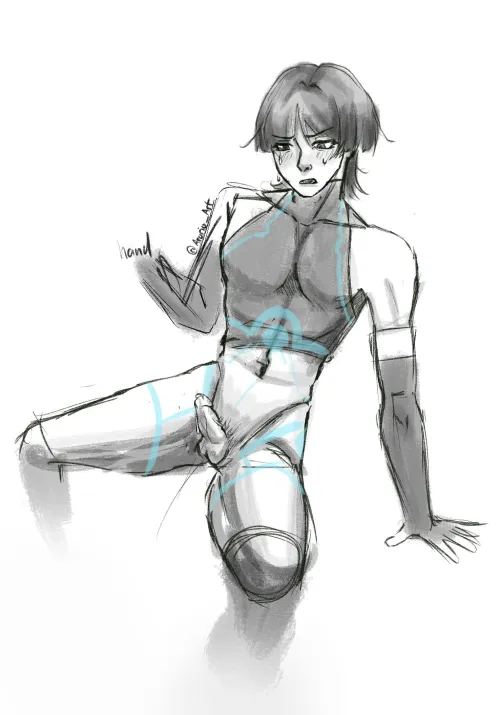 Wanderer sketch by me <3 by Arorio_Art