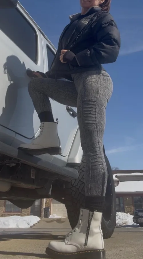 Wanna guess what happens inside my Jeep F 48 by FitMilfSam