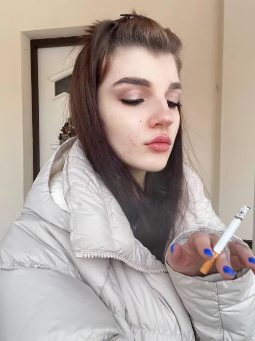 wanna light up and get close while i smoke? by duskribbon