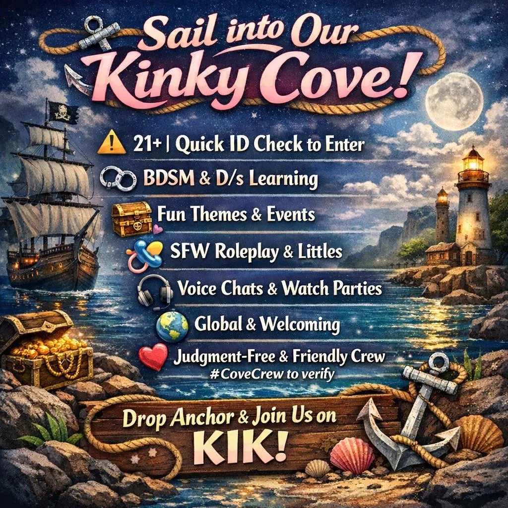 Want to help grow our consent driven, supportive community? #CoveCrew posted by No_Lunch6143