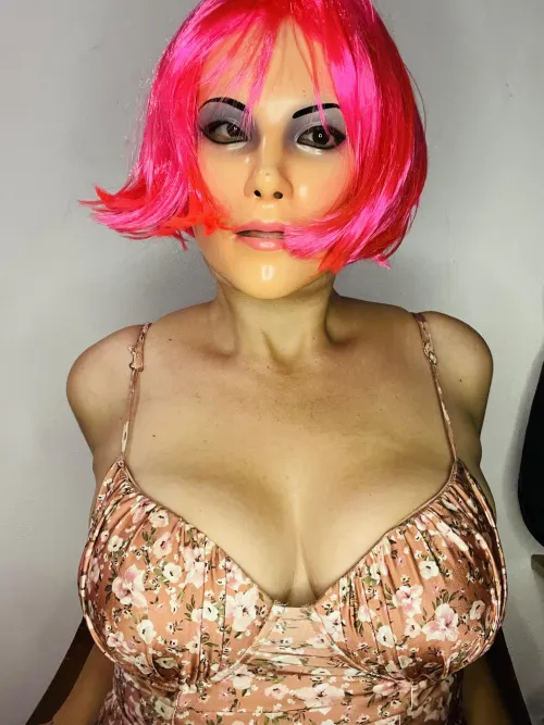 Wanted to get your opinion: Is this mask giving 'mysterious and sexy' or 'too creepy'? I’m planning my first explicit shoot soon. by MysteryMuseSw