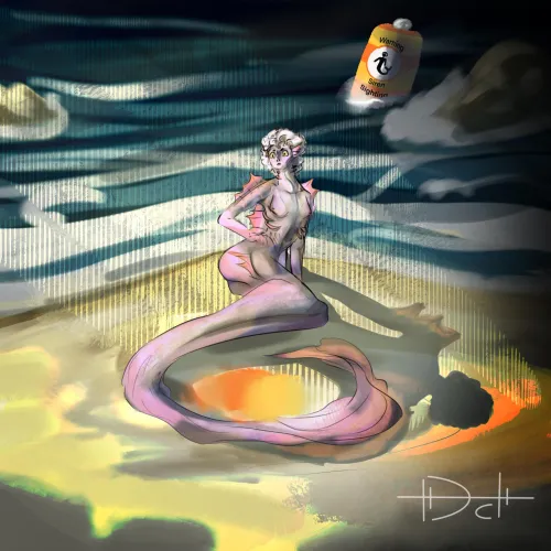 Warning siren sighting! [F] (art by me) by StuffedRatV