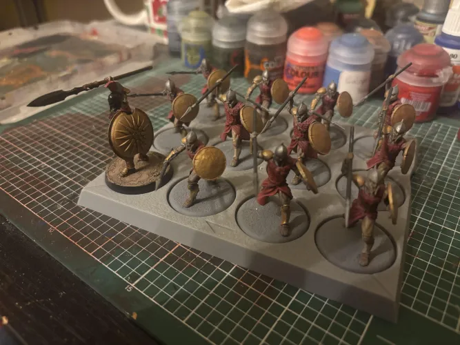 Warrior Caste Minitures by CerberusTheHunter