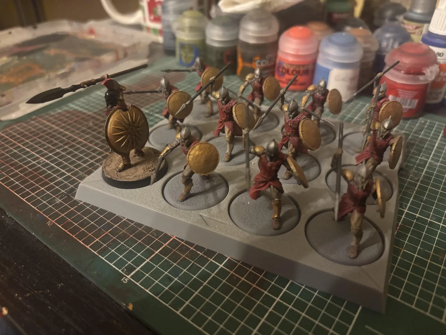 Warrior Caste Minitures posted by CerberusTheHunter