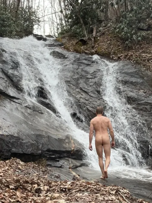 Waterfall therapy by bareassadventures