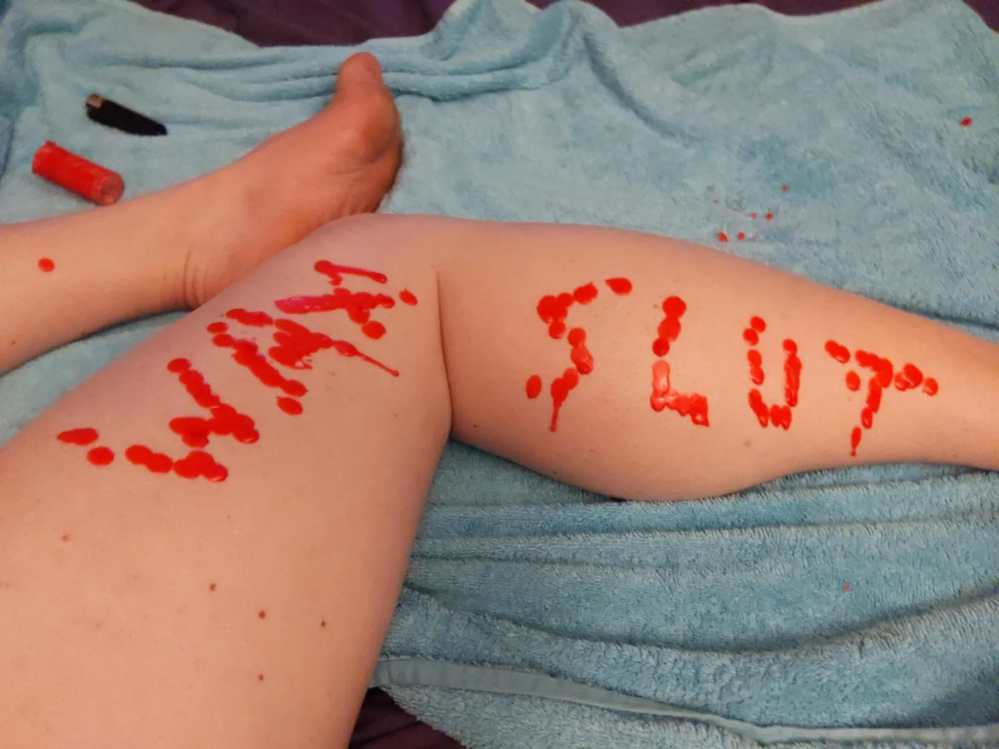 Wax Slut posted by kinkysub83