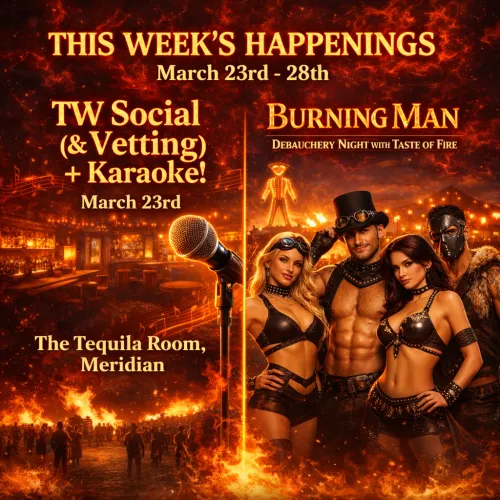 We are ready to get back at it this week with a Social on Wednesday and our Debauchery Night on Saturday! Are you?? by The-WarehouseBoise