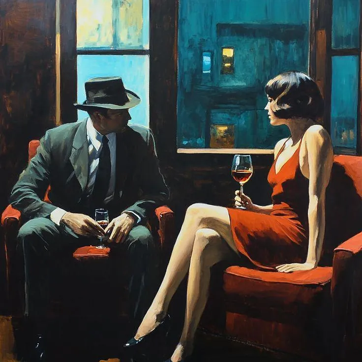 We can all imagine an evening that would bring us closer to something more meaningful than what we are settling for today. I want this. I want him in a suit and I want to wear a sexy red dress. posted by Stone_Throw