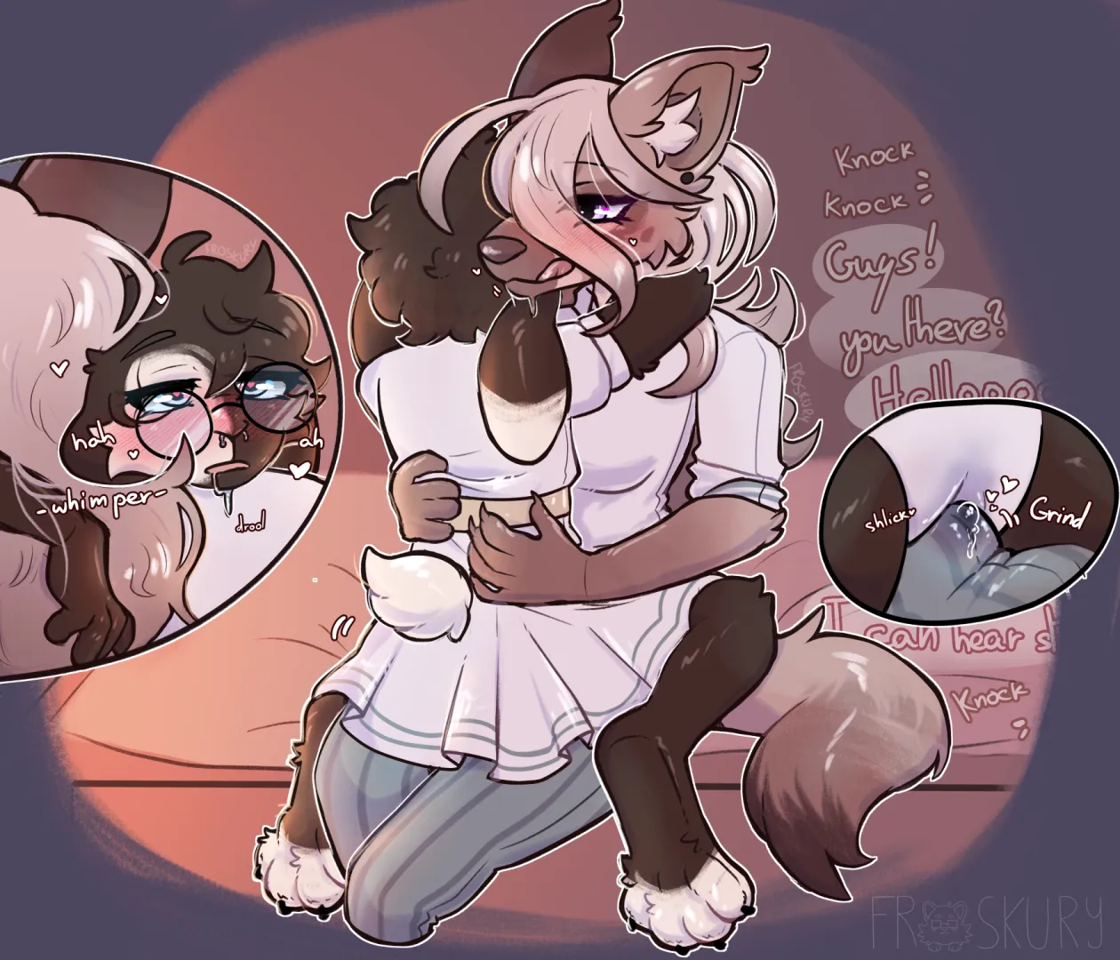 We need some quiet here (Froskury) [trans] posted by NanokoFox