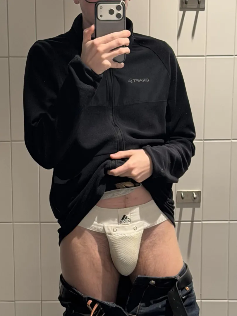 Wearing a hard cup to the office posted by Scared-Inflation6448