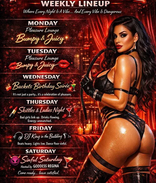 Weekly Lineup by maturelatins70