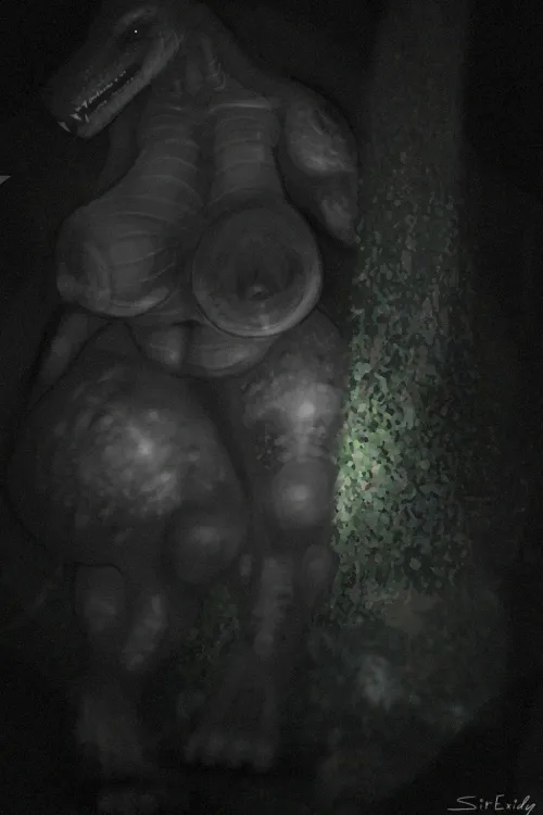 Weirdo has been following me on my midnight stroll [F] (By me, bitch) by SirExidy