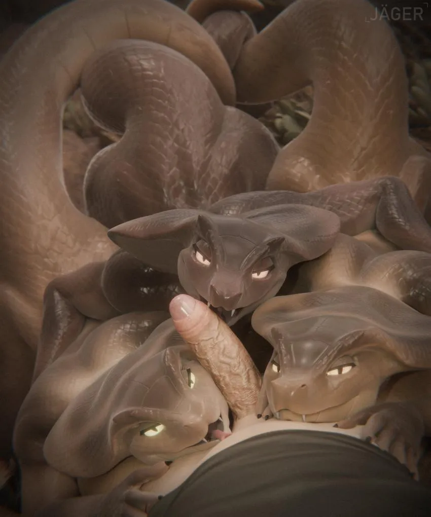 Welcome to the snake pit! [MFFF] (jaeger3d) posted by MillieMess