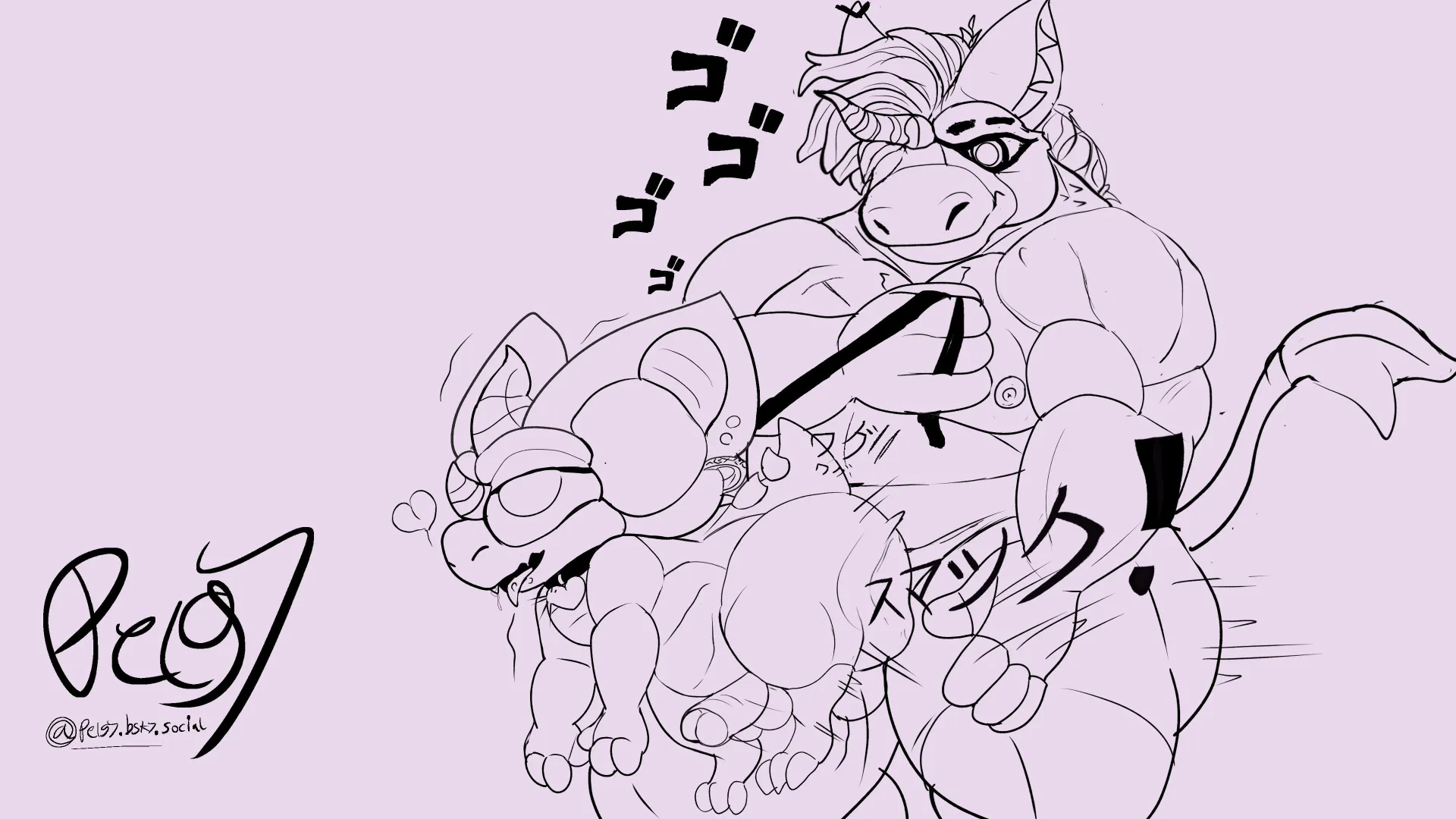 Were-Donked and Lampbug [MM] posted by Pict777