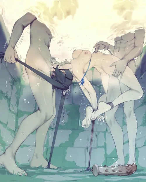 What better way to choke on cock than being held under water so absolutely no air goes to my lungs by ThrownLifeWasted2