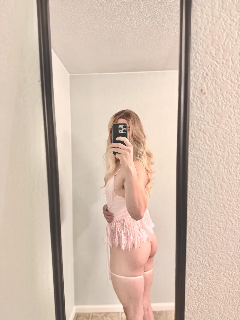 What do we think of my new lingerie and wig? posted by Junior_Age_3057