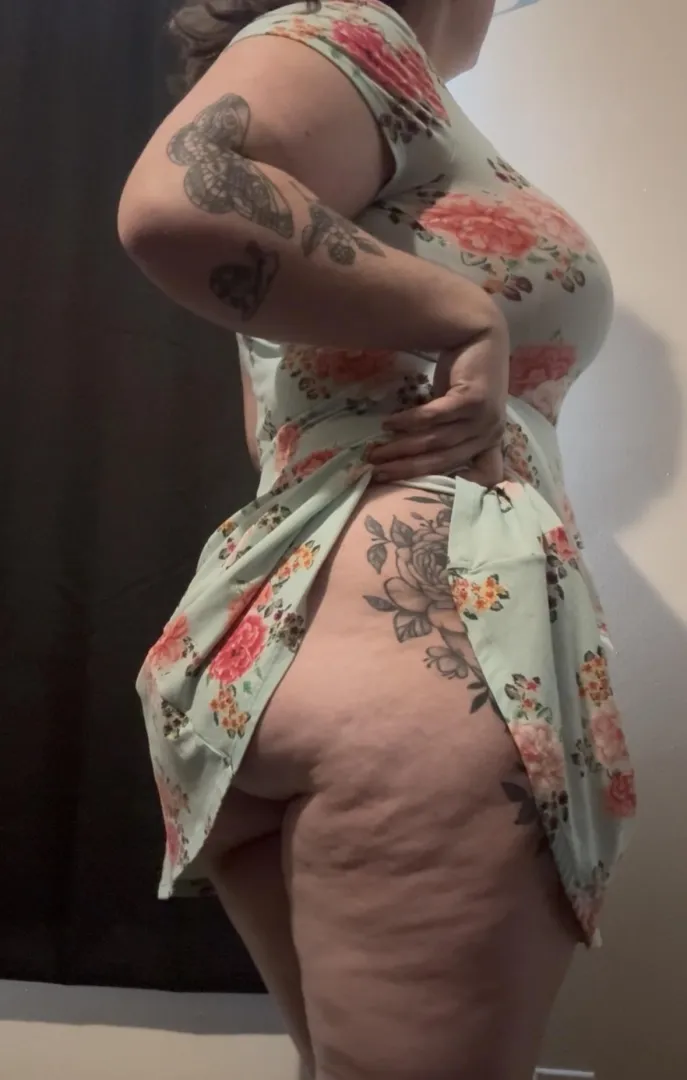 What do you think of my new dress?  posted by CurvyDevotion