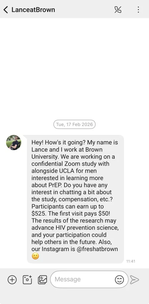 What is this and have any other gay providers received this message? by King__Witch