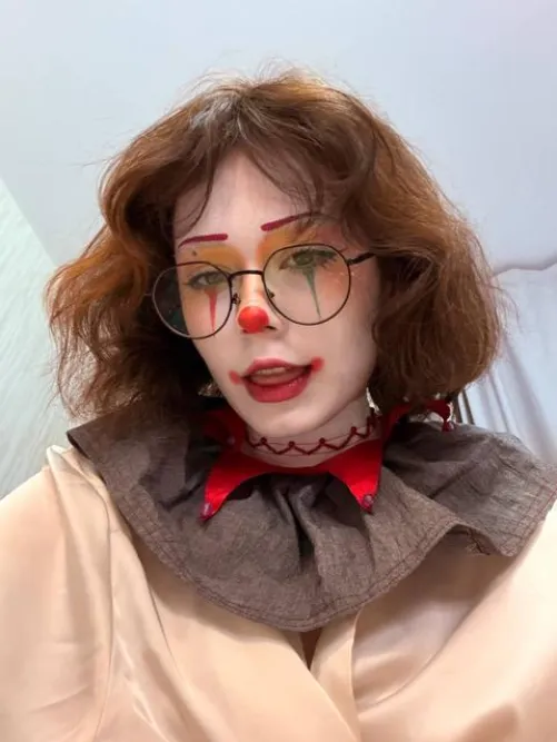 what material are clown costumes made of? by CtrlShiftUndress