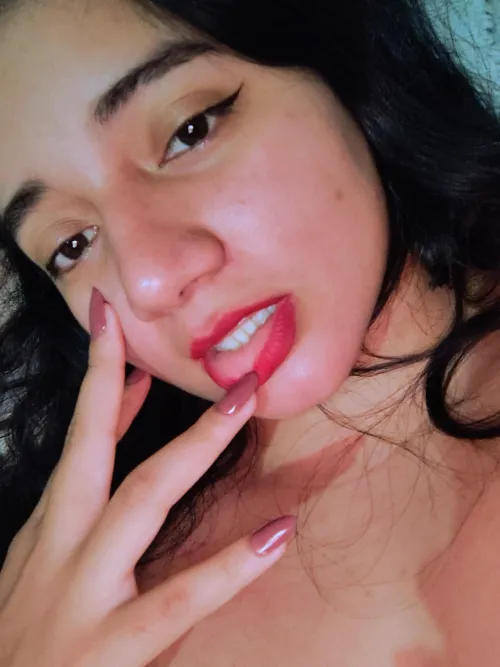 What would you do if you had these sexy red lips near you? by Gaia_queen