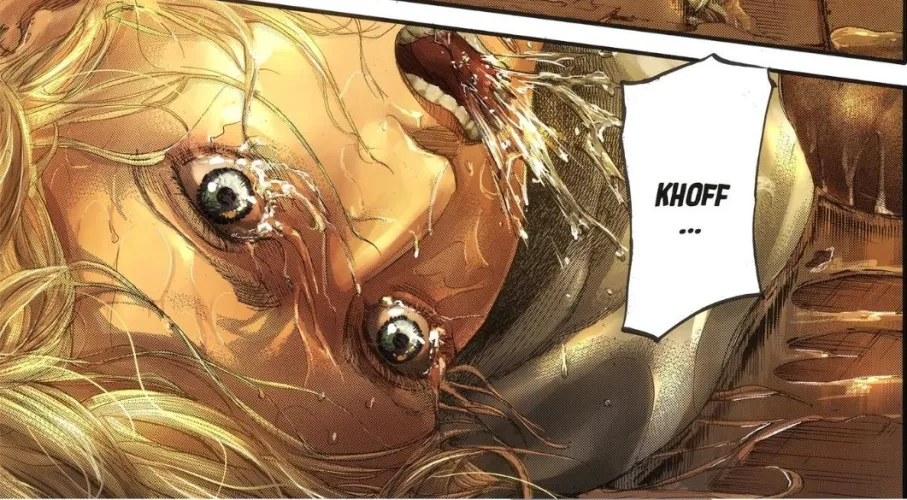 What's covering Annie there ? by Shoto67