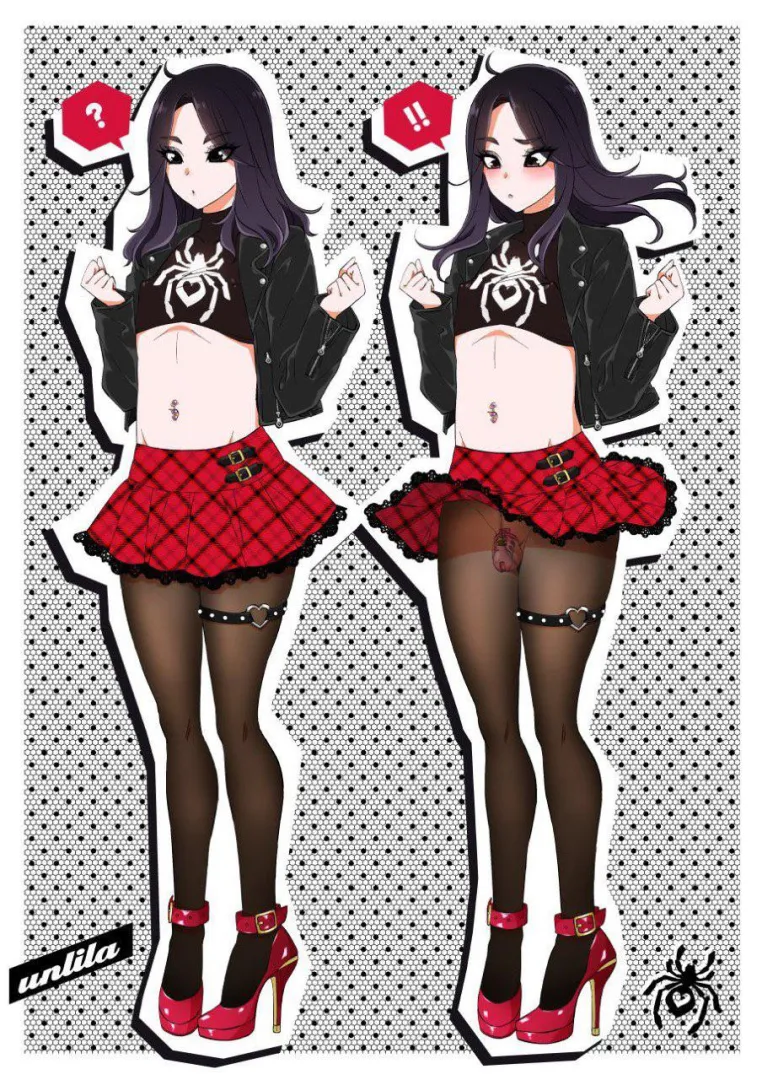 What's up my skirt? Not my panties uwu posted by DivvaaBlush