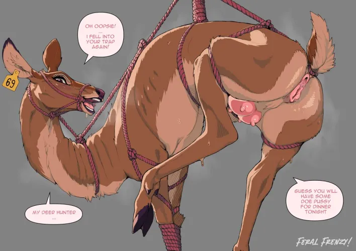 When a Hunter Catches Dessert! (etheross) by hazedndazedgirly