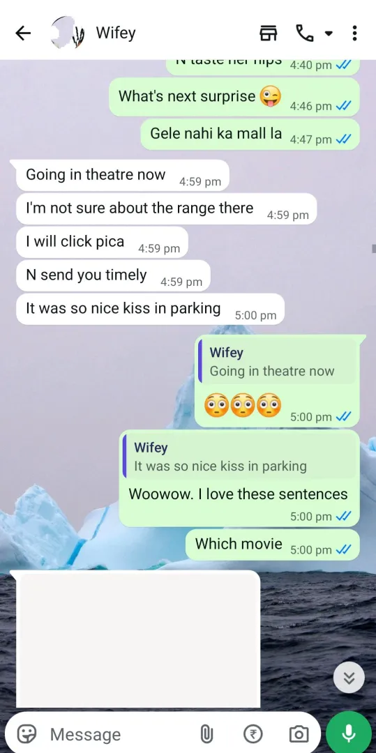 When hot wife goes on movie date with bull ️ posted by ranivijaycuckcpl-