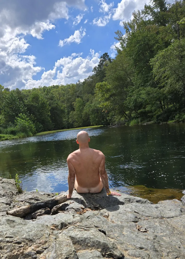 When naked hiking meets skinny dipping posted by packpreacher