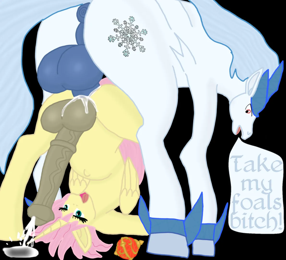 When taming Pals, Futashy needs to be careful to not be the one actualy getting tamed. (OC) posted by Xada_Nep_zealot