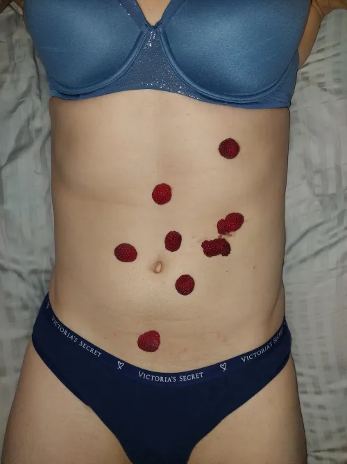 When you want raspberries on your tummy but take things too literally... by aregularalugera