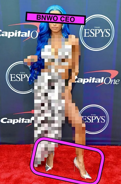 Whether she’s Mercedes Mone or Sasha Banks, she’s still The Boss of beta bitch bois and The CEO of the BNWO. She loves luring losers in with her slim fit body just to leash them and make them watch her with a hung black stud. Approach at your own ris by WesMantoothBNWO