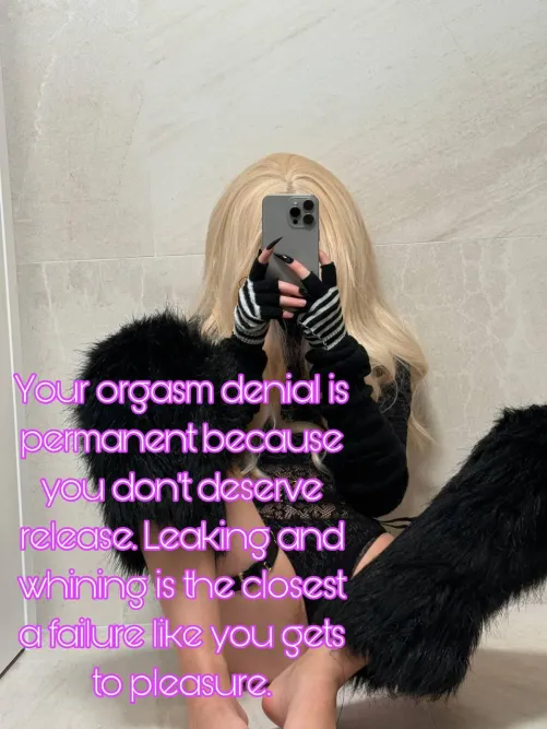 Whining while locked is your forever sex life by CutLuxie