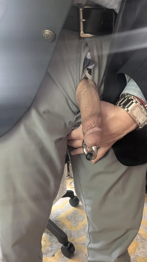 Whipping it out this early means it's going to be another one of those 