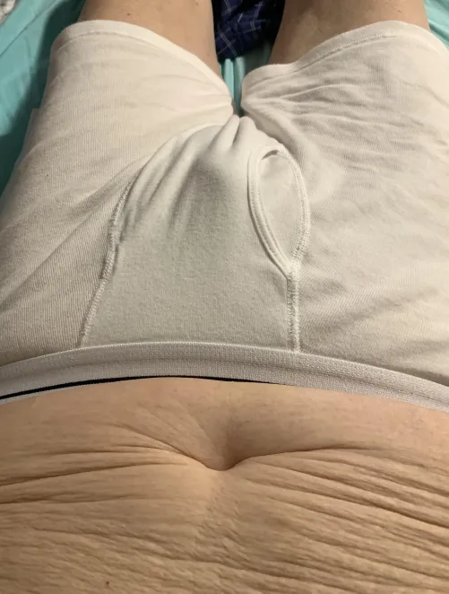 White boxer briefs by BobZ1952