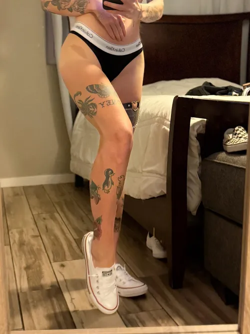 white chucks today by Advanced_Cash_717