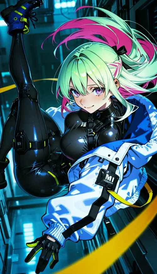 White Tech Jacket by WoolsonDaSheep