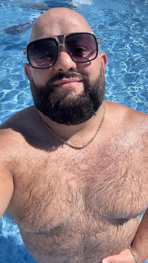 Who is brave enough to jump in with me by Bigdaddybearyurri