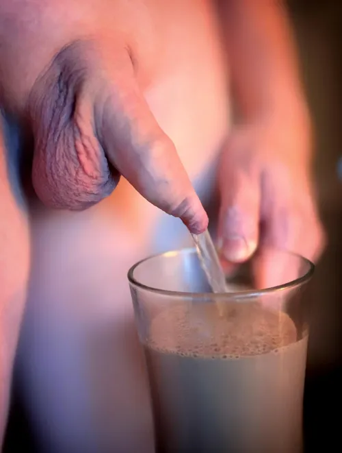 Who pissed in my chocolate milk? Oh wait.. by Fluffytigerz