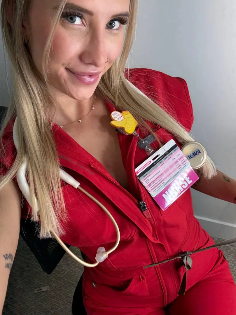 Who wants a naughty blonde nurse today? posted by nurseariaxo