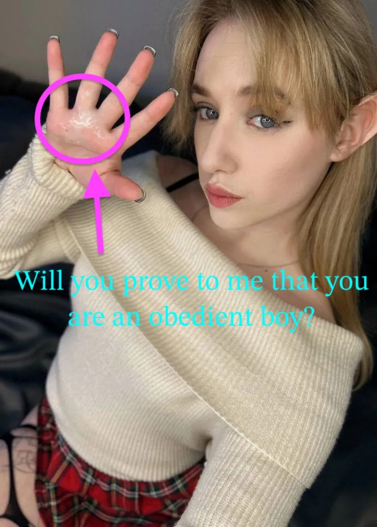 Who will be my obedient boy? posted by WhimsySugar