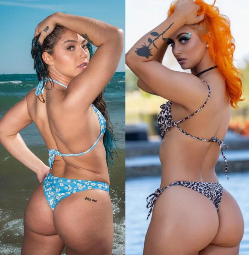 who wins this stinkface battle sky blue vs Gigi Dolin first to 5 stinkface wins posted by man123487