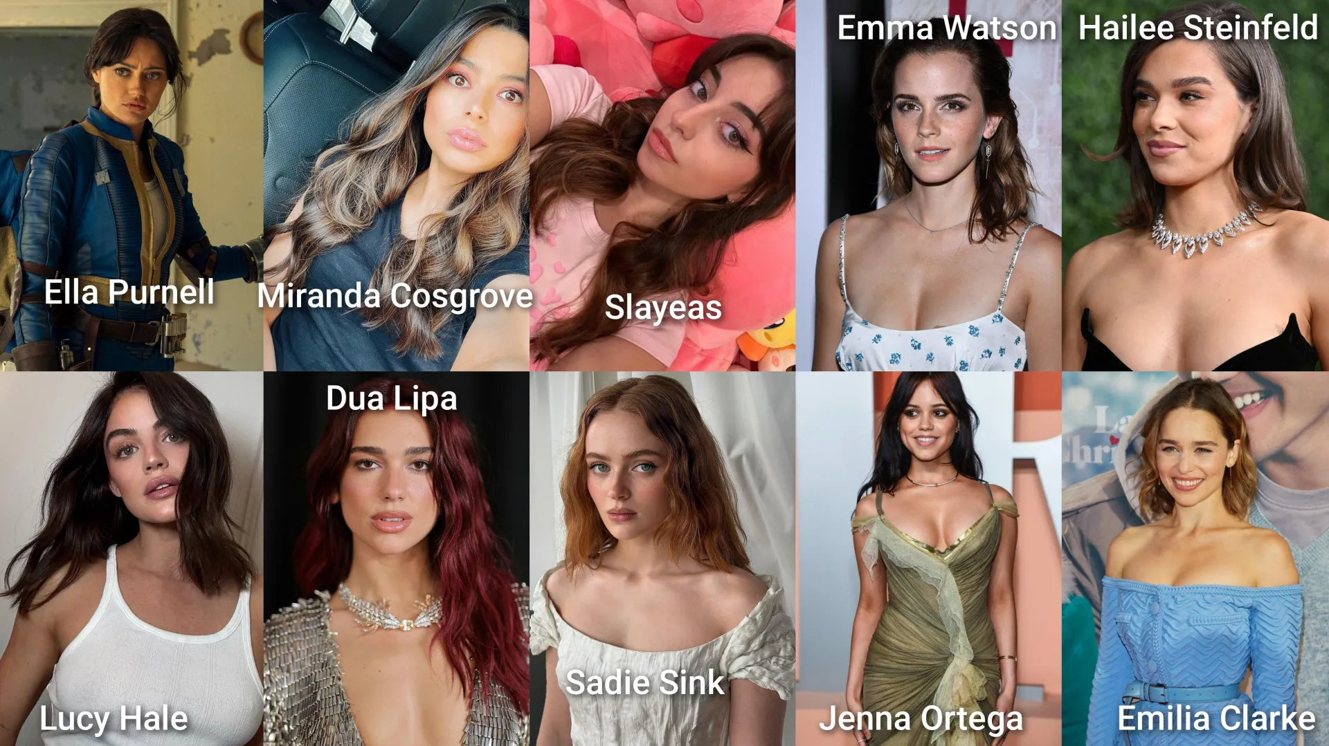 Who would you rather breed and give her big milky tits and why? Who else would you pick that's not shown here and why? posted by thicccccccaf