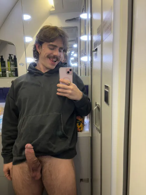 Who’s gonna join me in the plane bathroom? ✈️ by Own-Sound6929