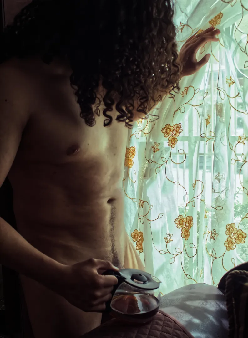 Who's interrupting my morning coffee? [wpc] posted by xoymex